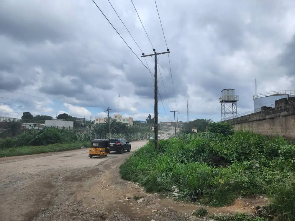 An Acre With Two Plots of Land in a Strategic Location in Odo Ona