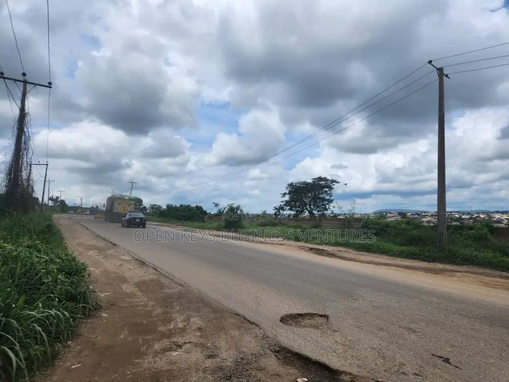 An Acre With Two Plots of Land in a Strategic Location in Odo Ona