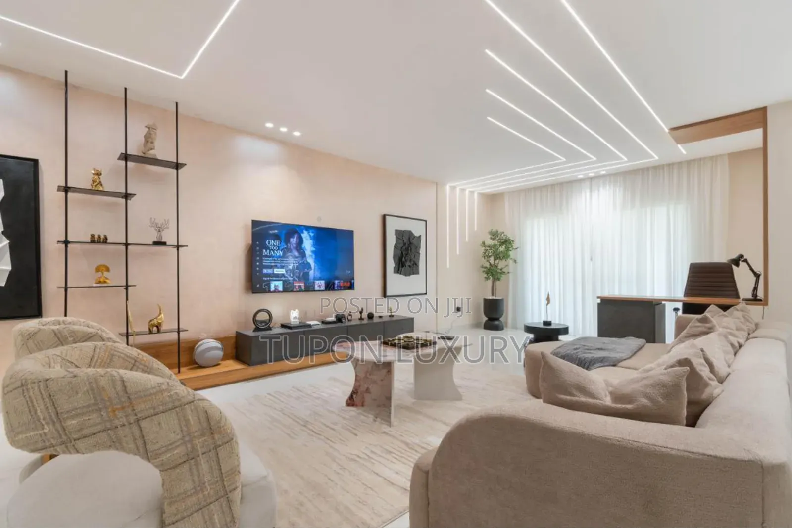 Luxury 3bed With Gym, Pool, Office Space and 2 Balconies in Lekki Phase 1