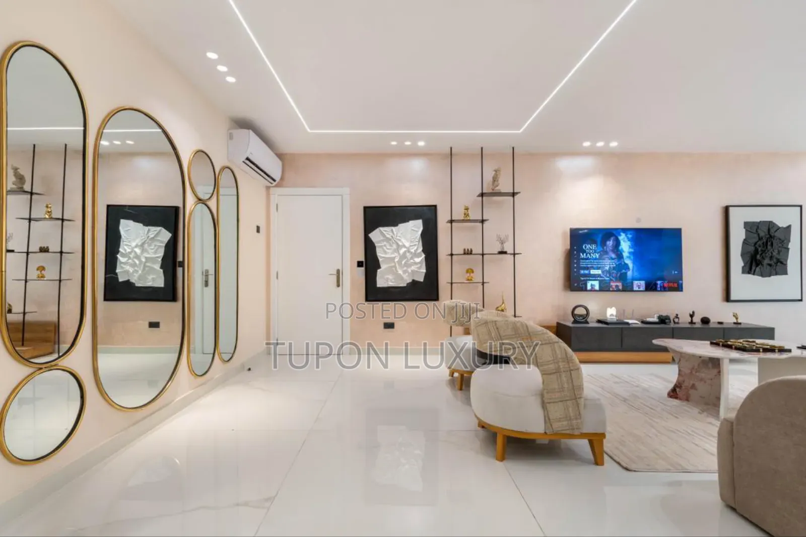 Luxury 3bed With Gym, Pool, Office Space and 2 Balconies in Lekki Phase 1