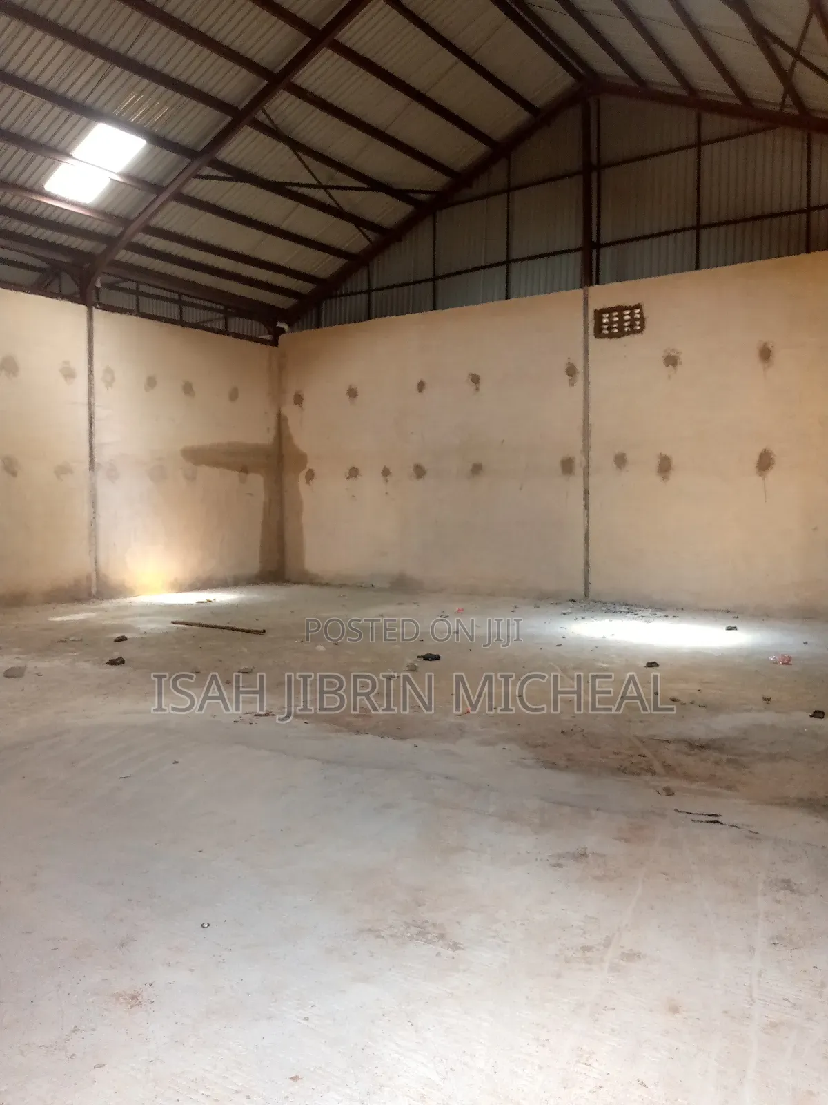 Standard Concrete Warehouse for Rent at Kubwa Express in Kubwa
