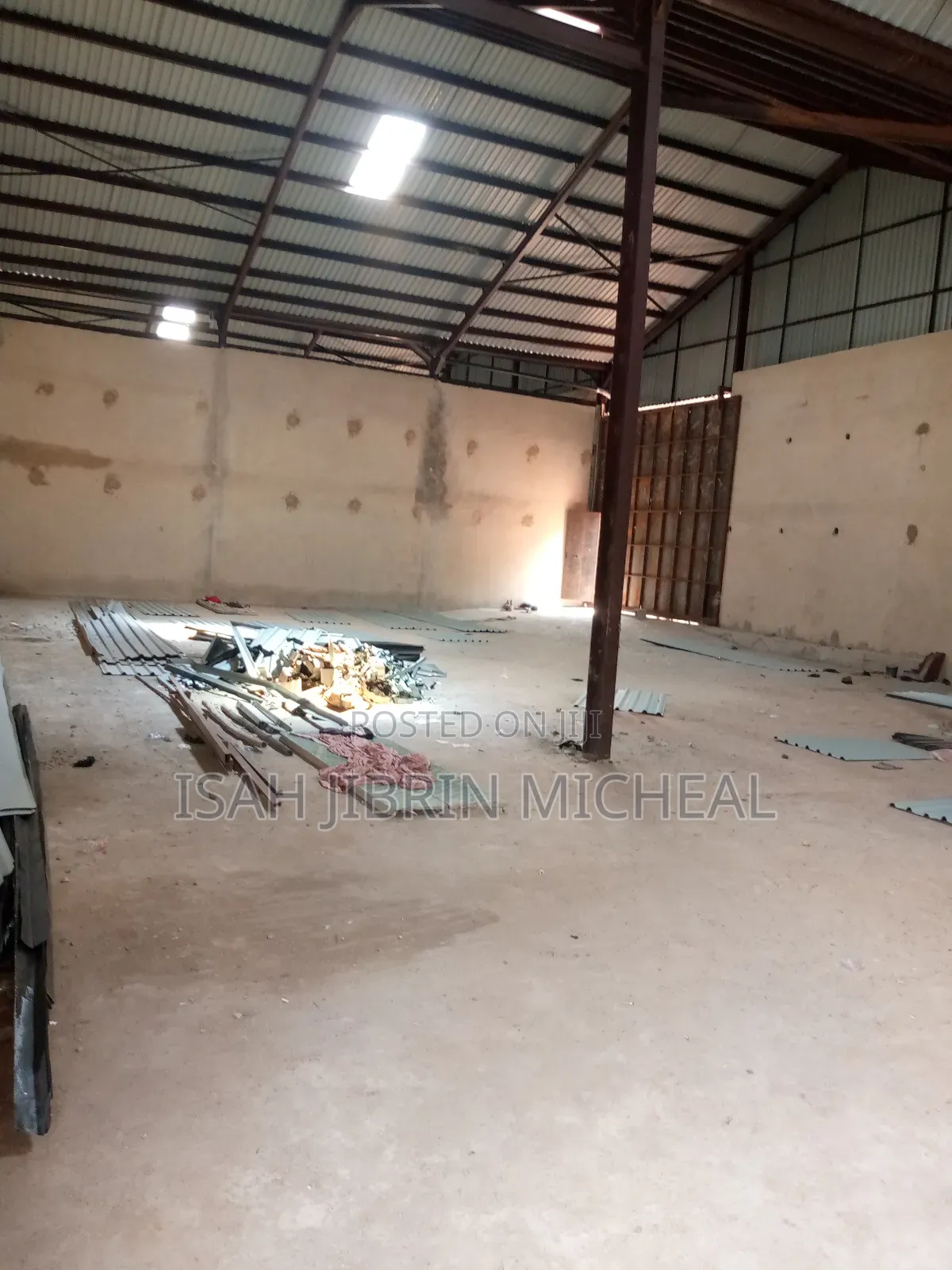 Standard Concrete Warehouse for Rent at Kubwa Express in Kubwa