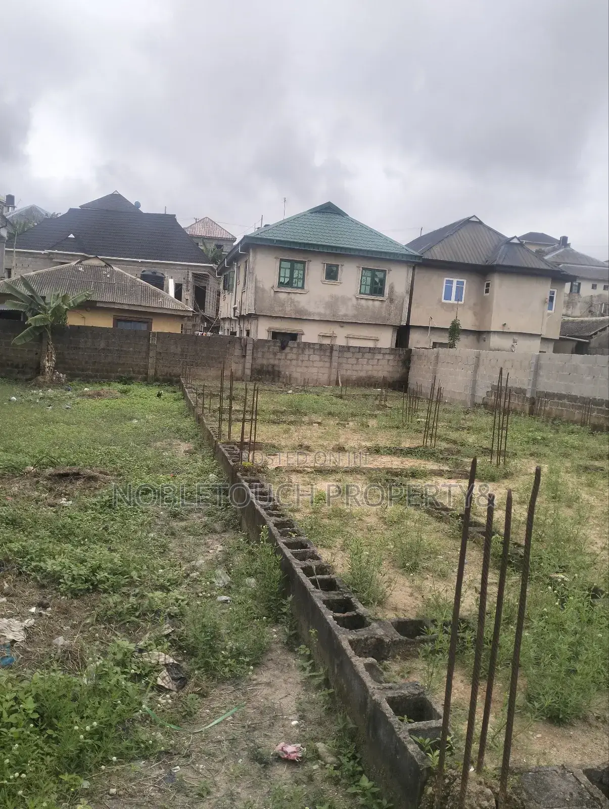 Dry Table Land Fence Round in Royal Estate Isheri Olofin Lagos in Iseri Olofin