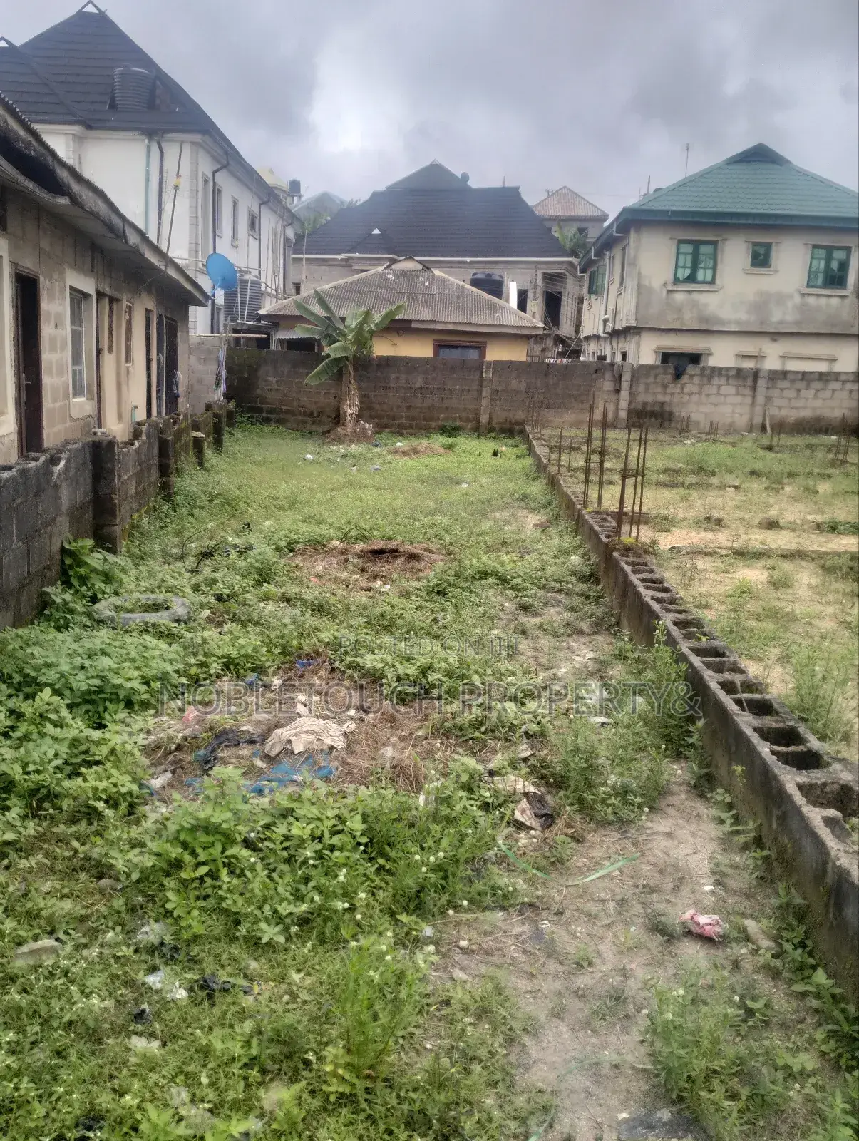 Dry Table Land Fence Round in Royal Estate Isheri Olofin Lagos in Iseri Olofin