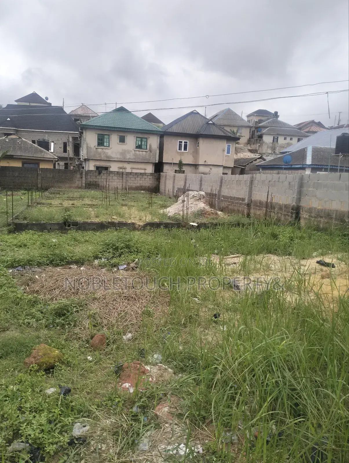 Dry Table Land Fence Round in Royal Estate Isheri Olofin Lagos in Iseri Olofin