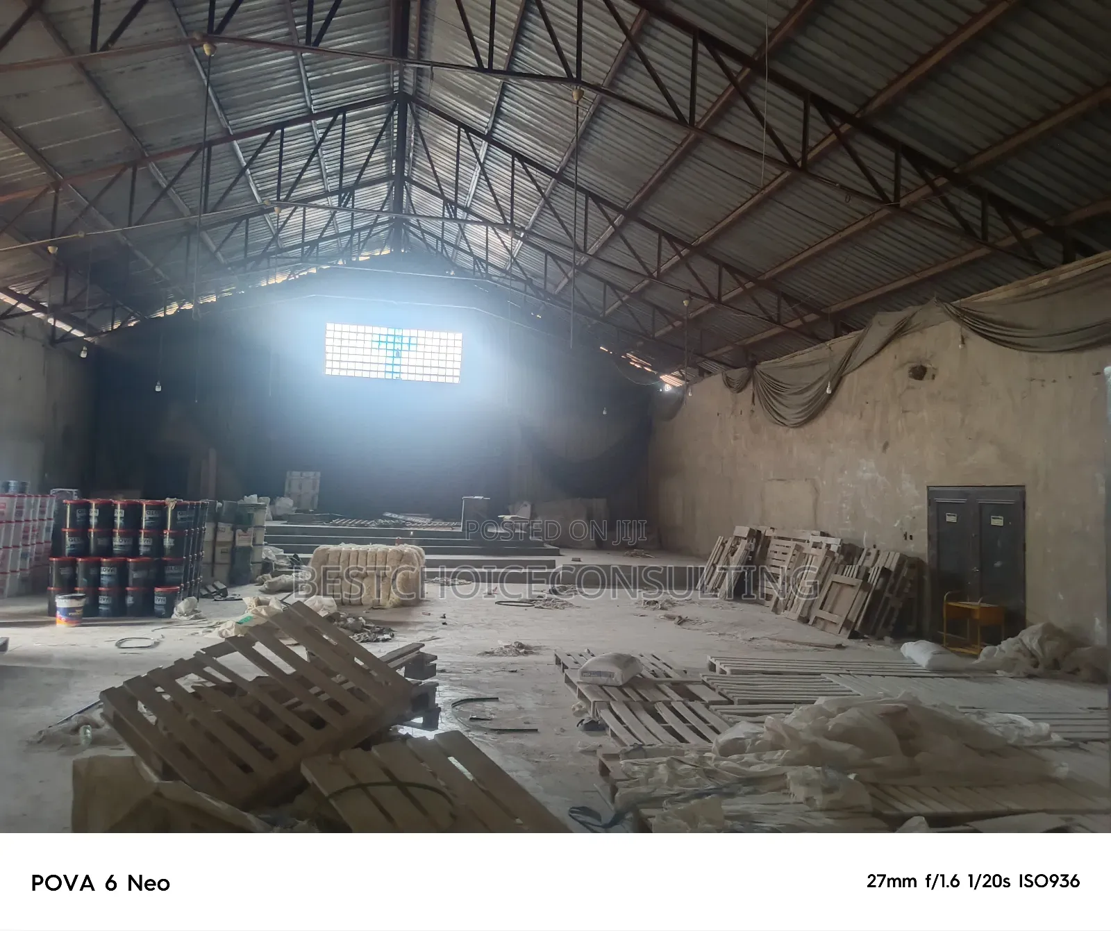 A 1000sqm Warehouse for Lease in Ibadan