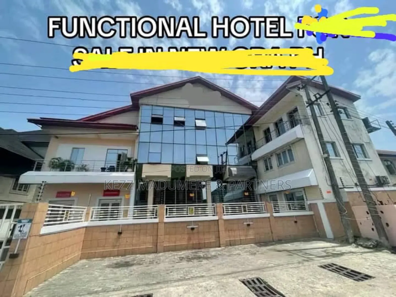 For Sale : Furnished Functional 18 Rooms Hotel in Gra, Ph in Port-Harcourt