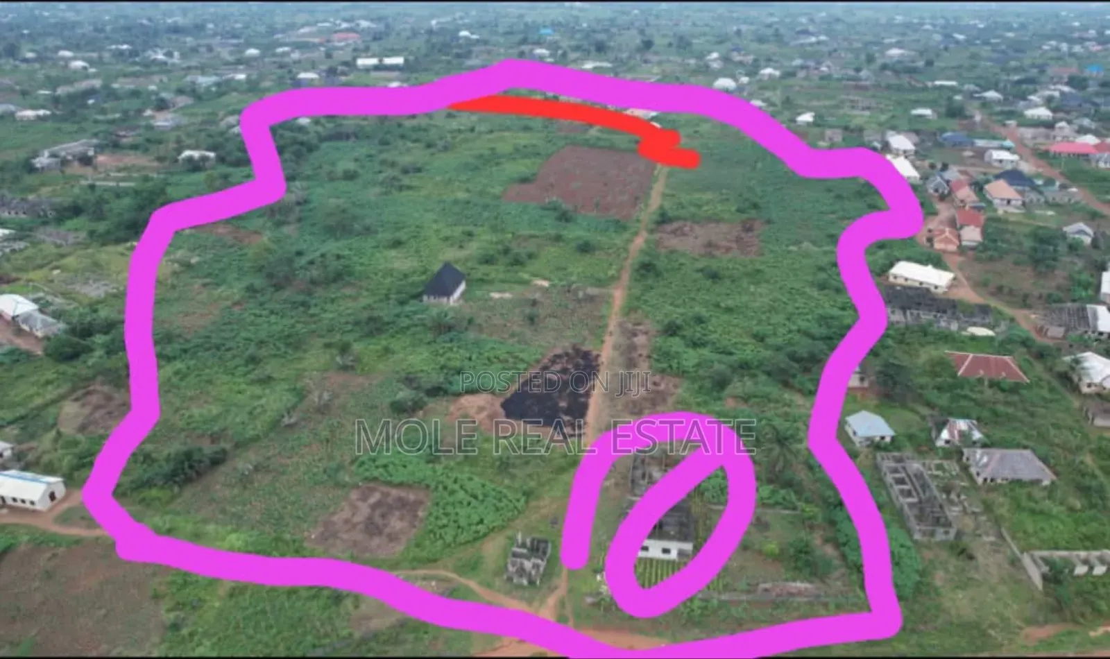 700sqm Plot on Egbeda/ Iyana Ipaja Rd in Egbeda / Egbeda