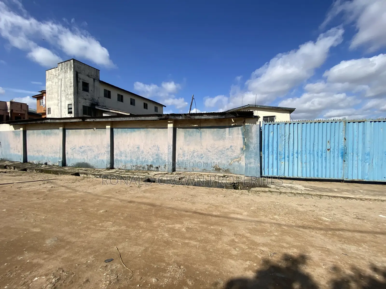 2 Plots of Land Together With Structure at Jakande/Ejigbo, Isolo in Oke-Afa