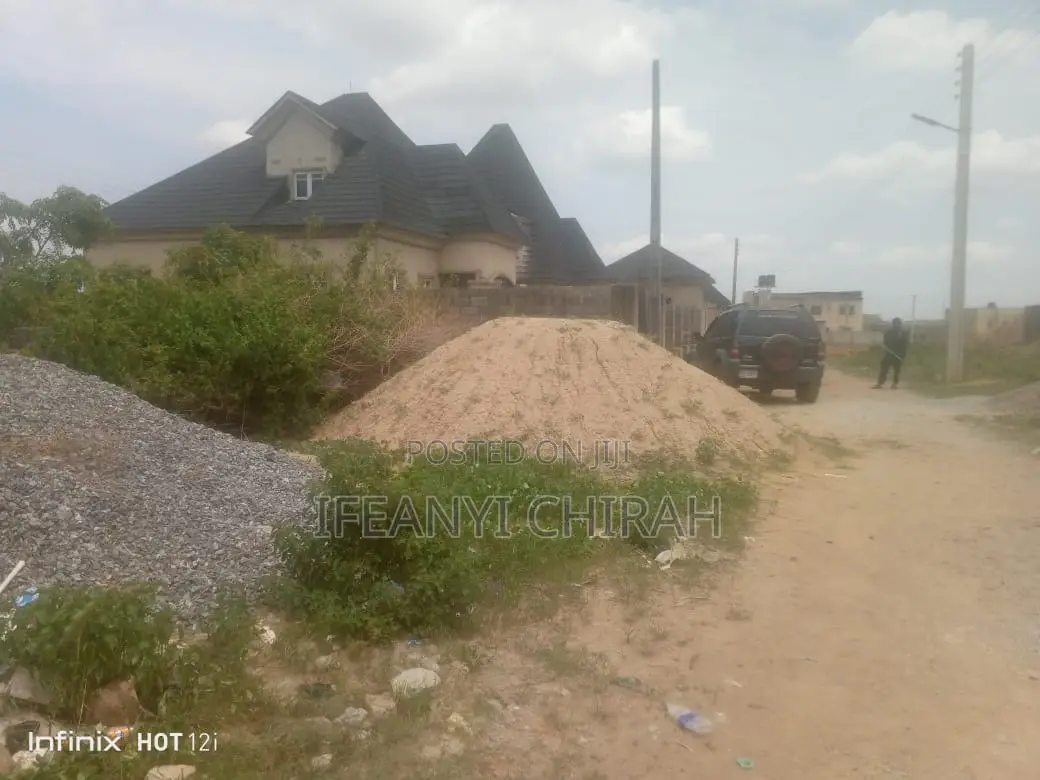 Land Airport Road Abj (Wealth Estates) 500sqm + Sand Chipping Stone in Pyakasa