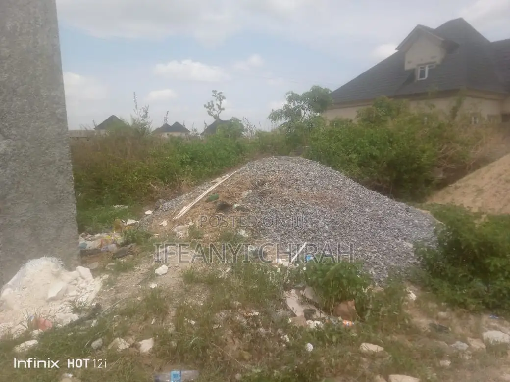 Land Airport Road Abj (Wealth Estates) 500sqm + Sand Chipping Stone in Pyakasa