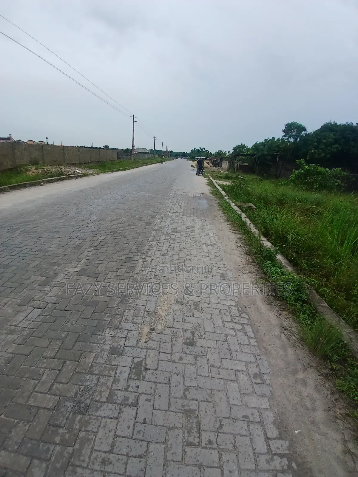 Land Measuring 1,400sqm Facing Tarred Road at Sangotedo in Sangotedo