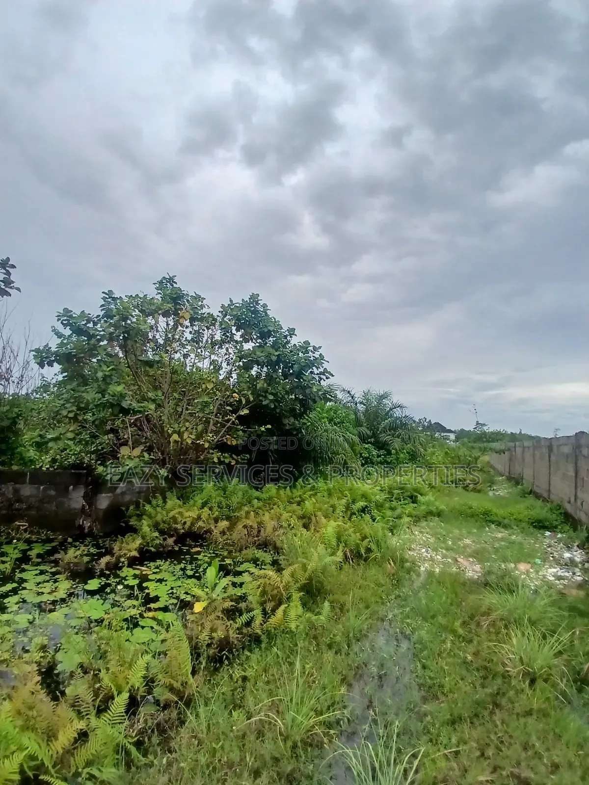 Land Measuring 1,400sqm Facing Tarred Road at Sangotedo in Sangotedo