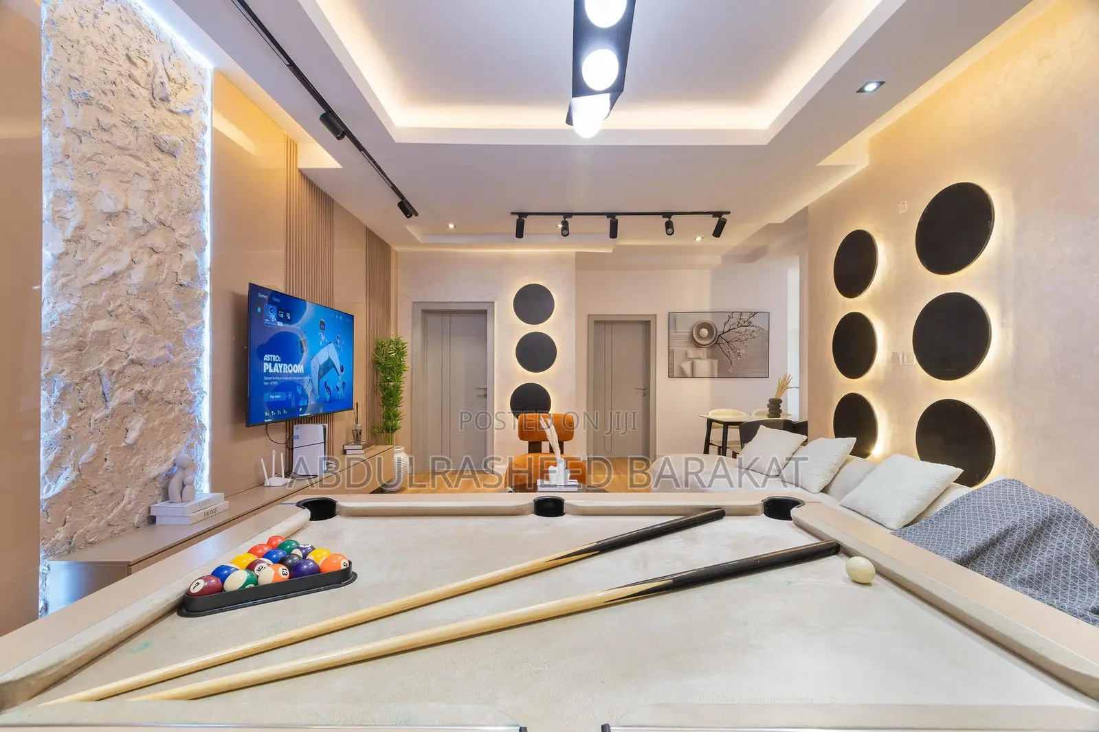 Brand New Three Bedroom Apartment With Snooker Ps5 on Balcony in Lekki Phase 1