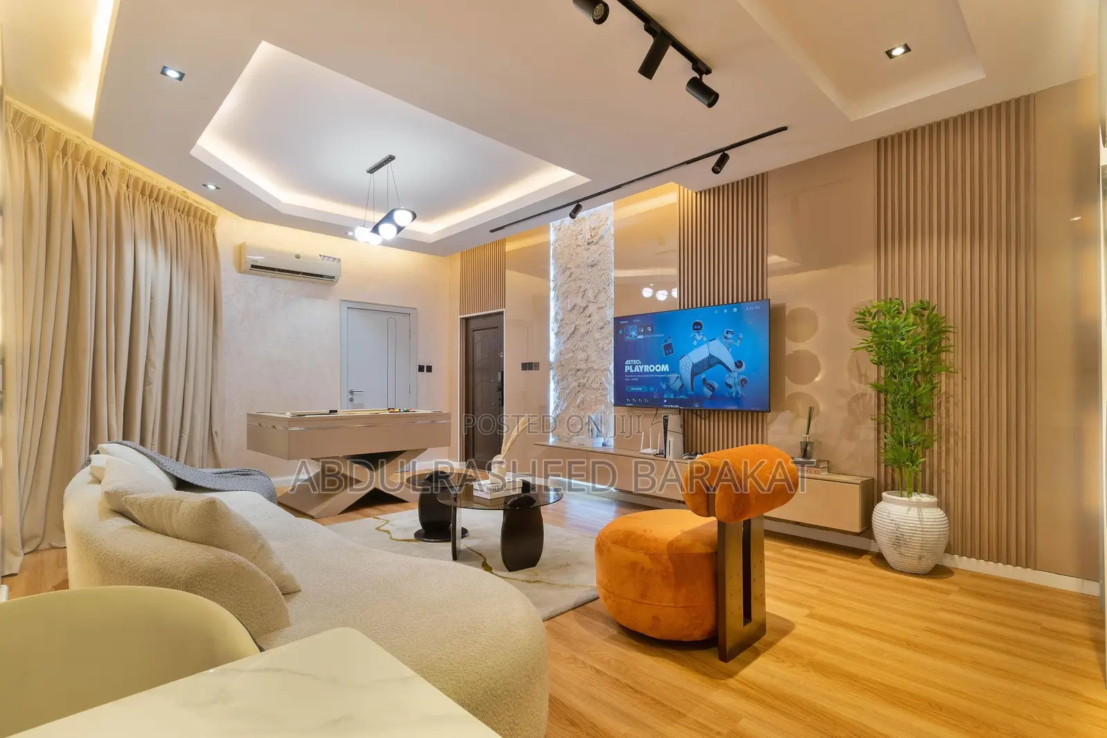 Brand New Three Bedroom Apartment With Snooker Ps5 on Balcony in Lekki Phase 1