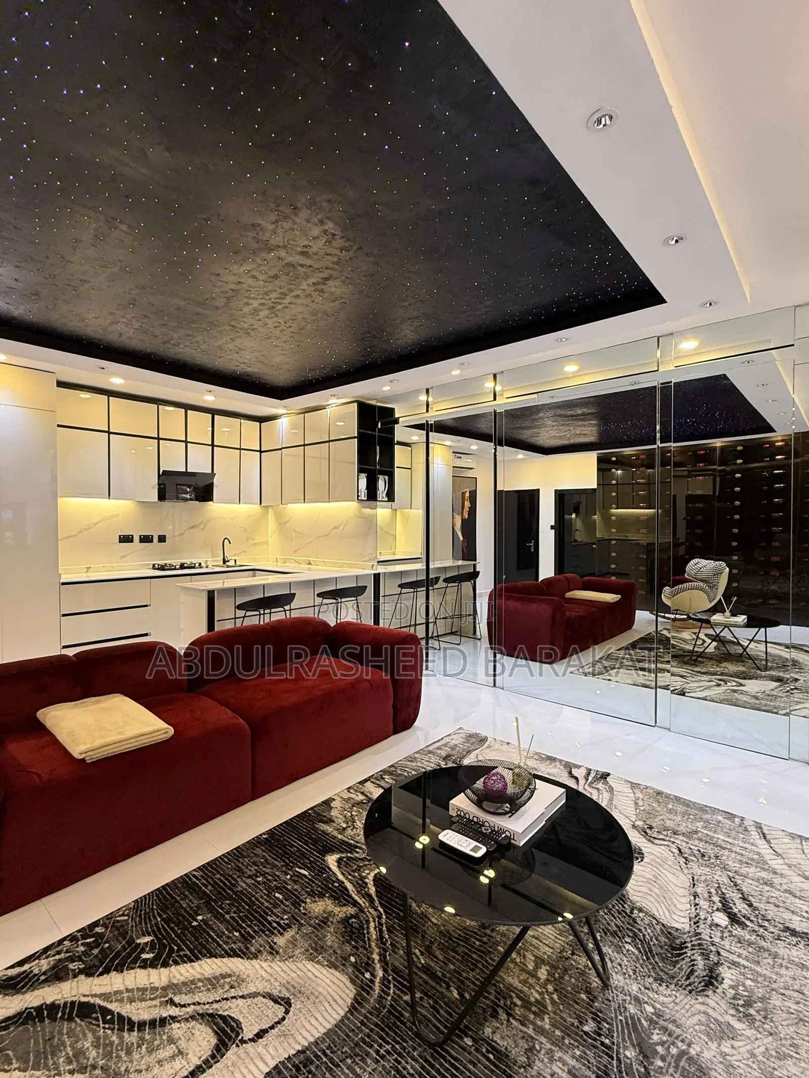 Deluxe 2 Bedroom With a Private Cinema, Bathub and a Bath Lounge in Chevron