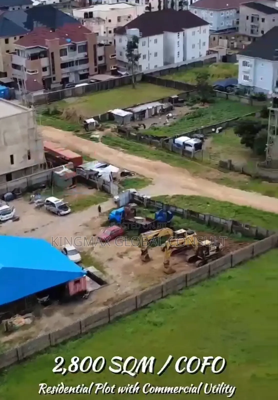 Just Listed for Sale: Residential Plot : Land Size 2800sqm in Katampe