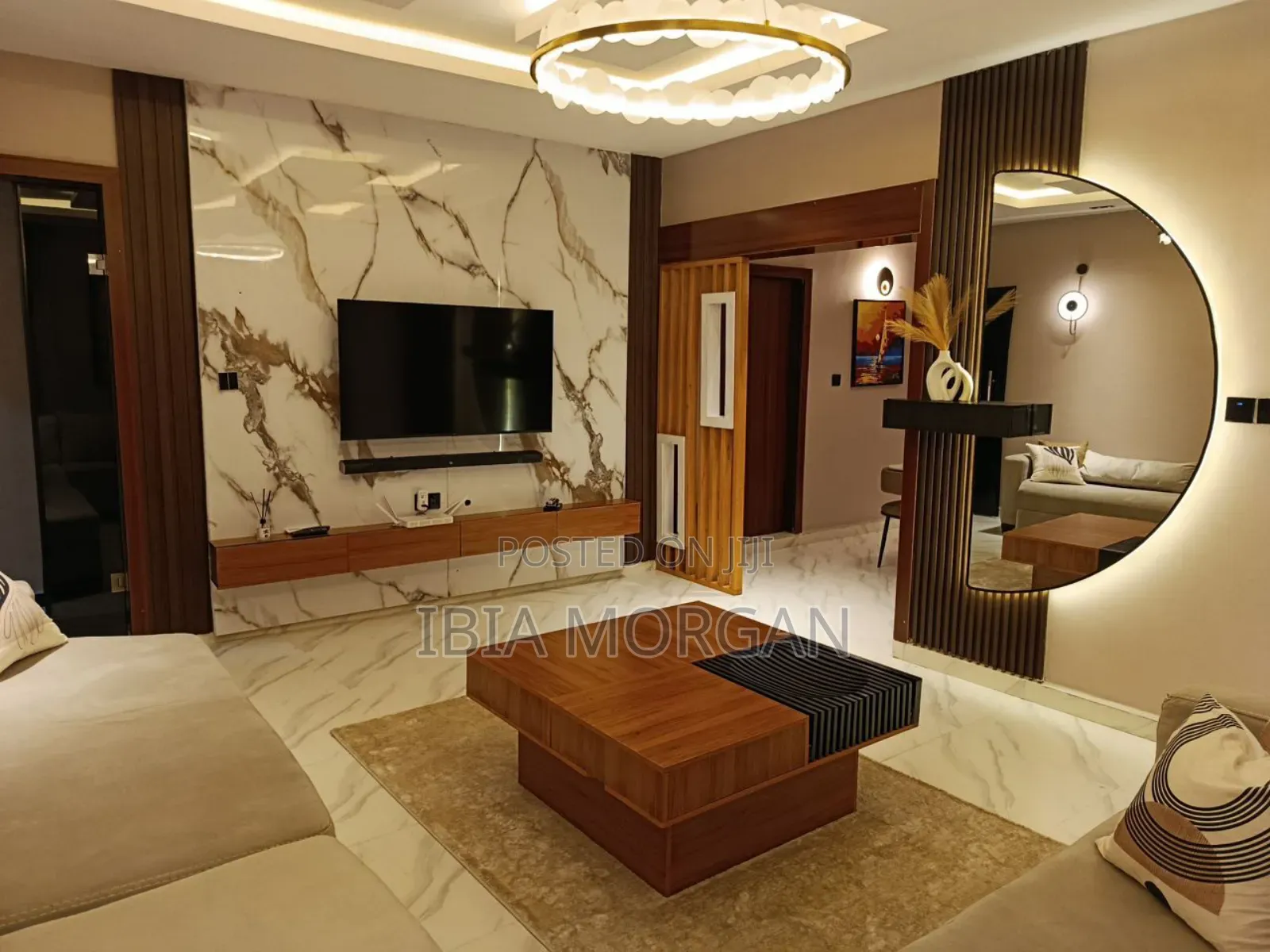 Lux 3 Bedroom Serviced Apartment, Shelter Extension in Uyo