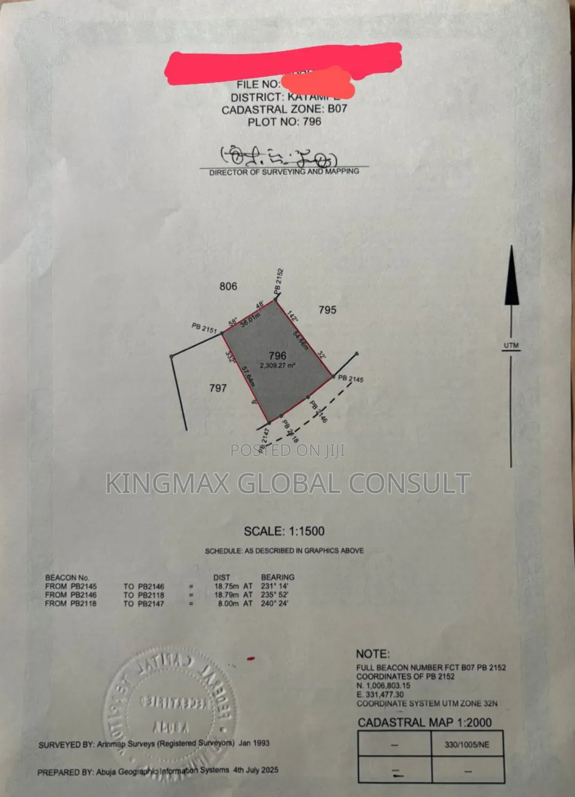 For Sale* Distress Sale Owner Need Money Build and Live Hurry in Katampe (Main)
