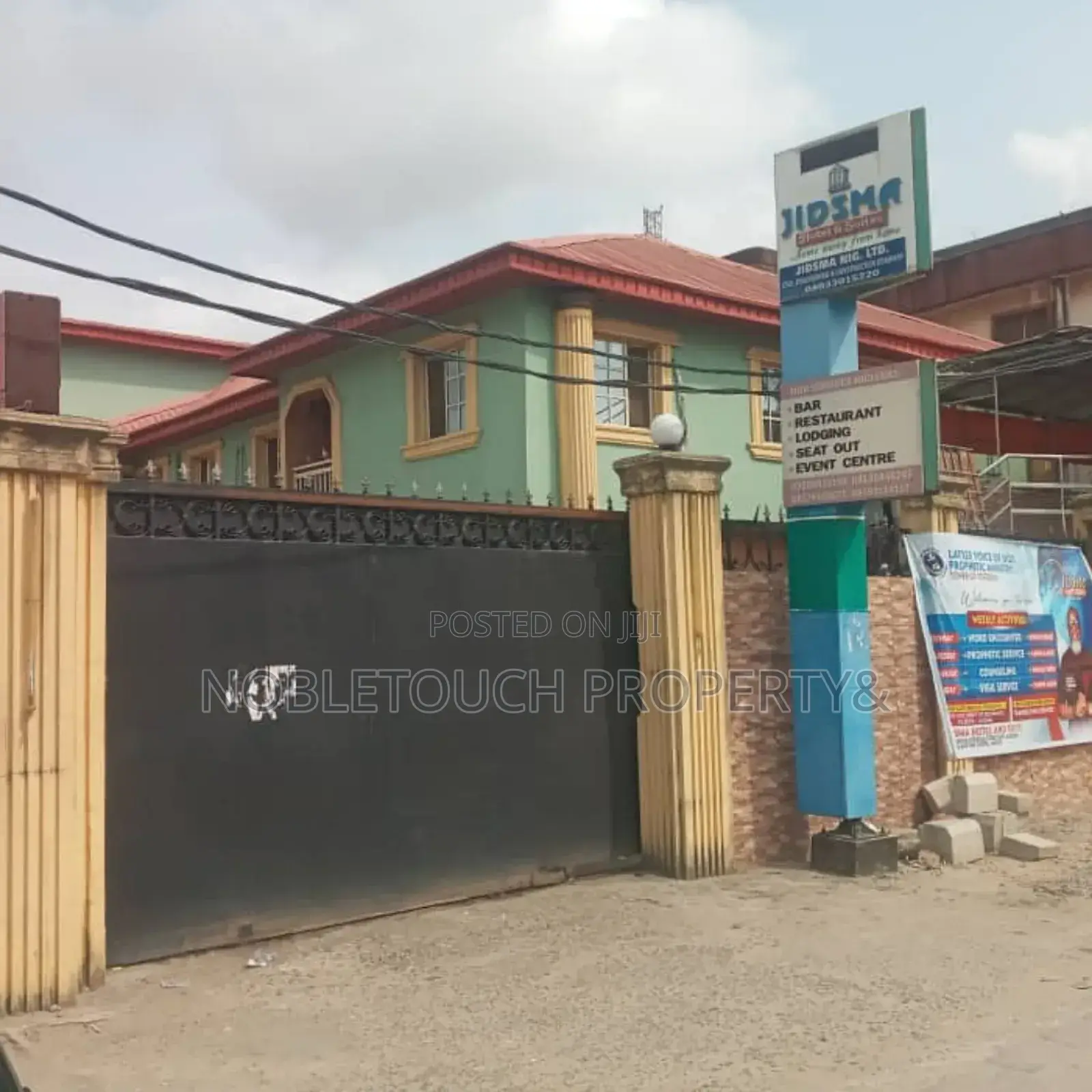 Functional 45rooms Hotel With Bar, in a Prime Location at Ago Okota in Okota