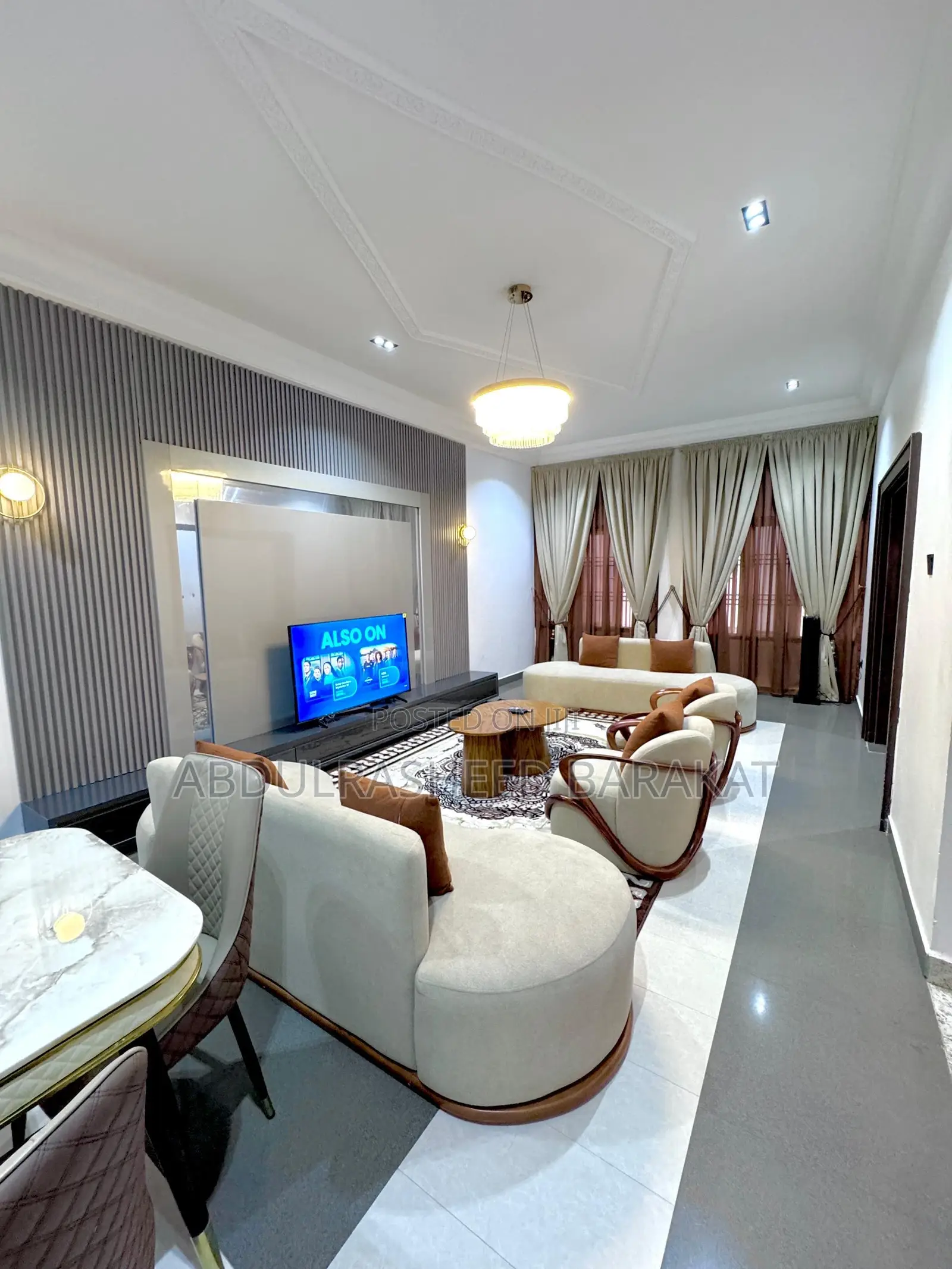 Luxury and Aesthetically Pleasing 2 Bedroom Terrace Duplex in Jahi