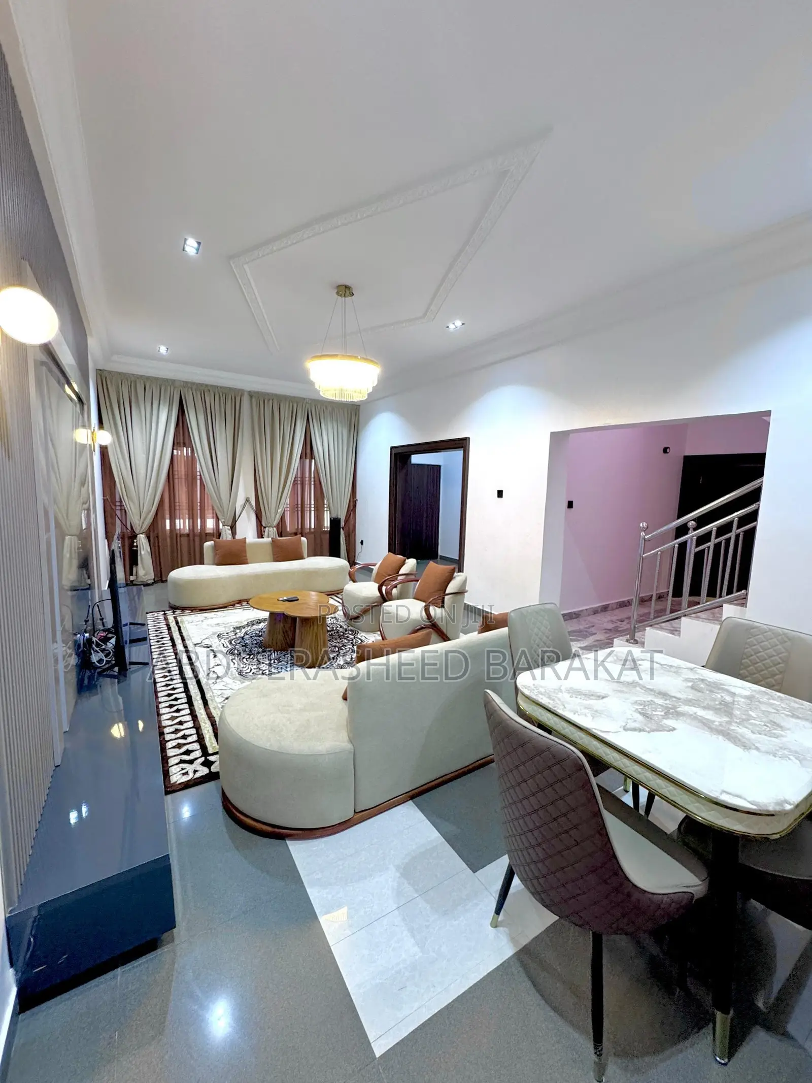 Luxury and Aesthetically Pleasing 2 Bedroom Terrace Duplex in Jahi