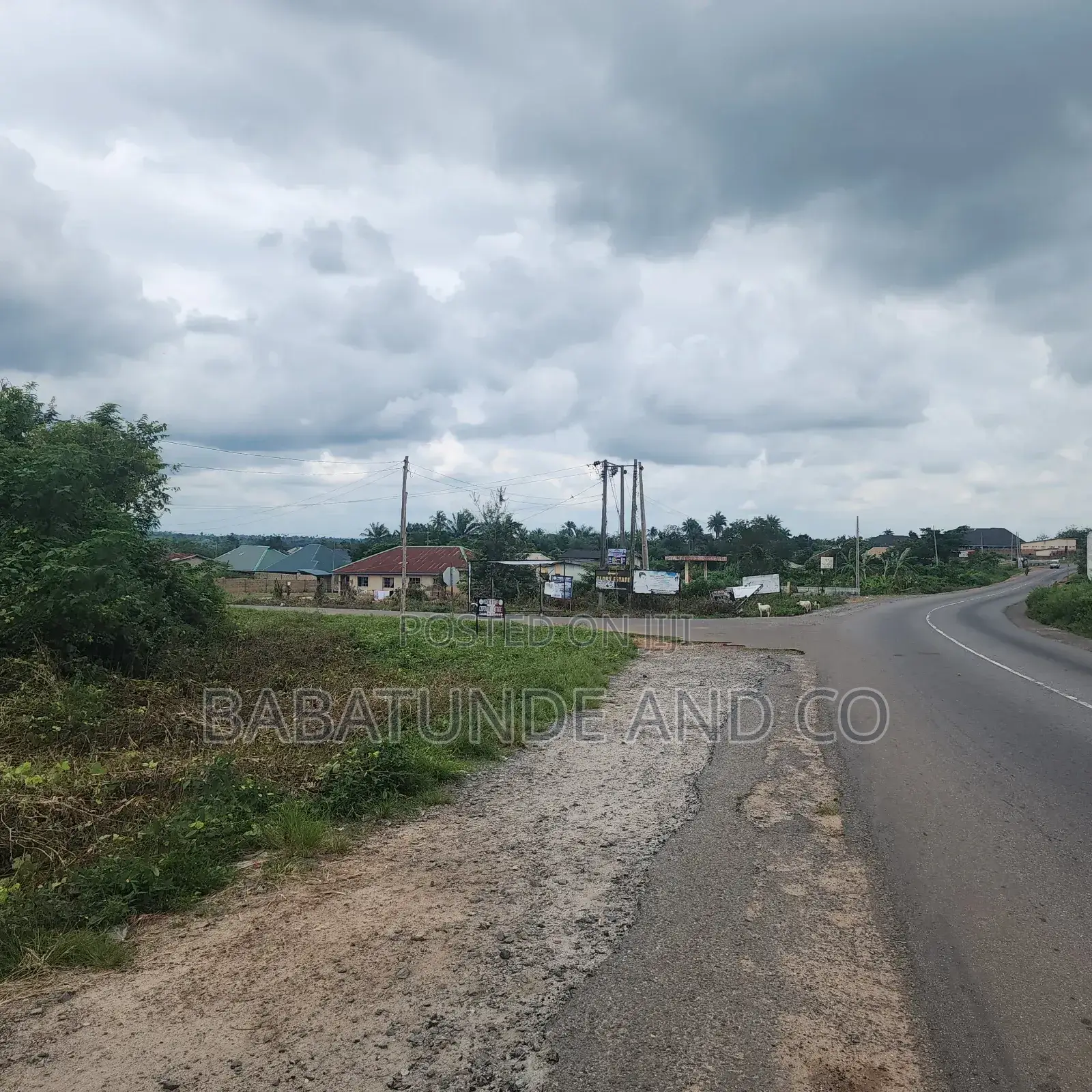 A Plot of Land Facing Tarred Road at Alabata, Moniya Ibadan in Moniya