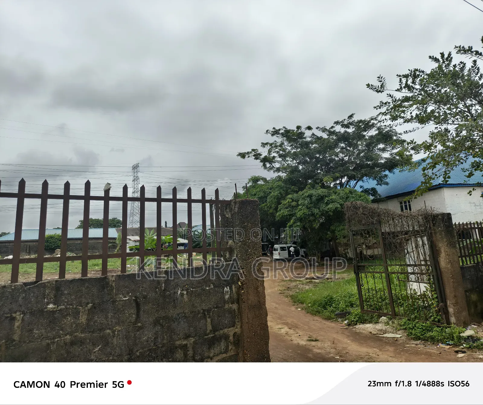 2 Plots Together Facing Road at Ginti , Along Ijede Road in Ijede / Ikorodu