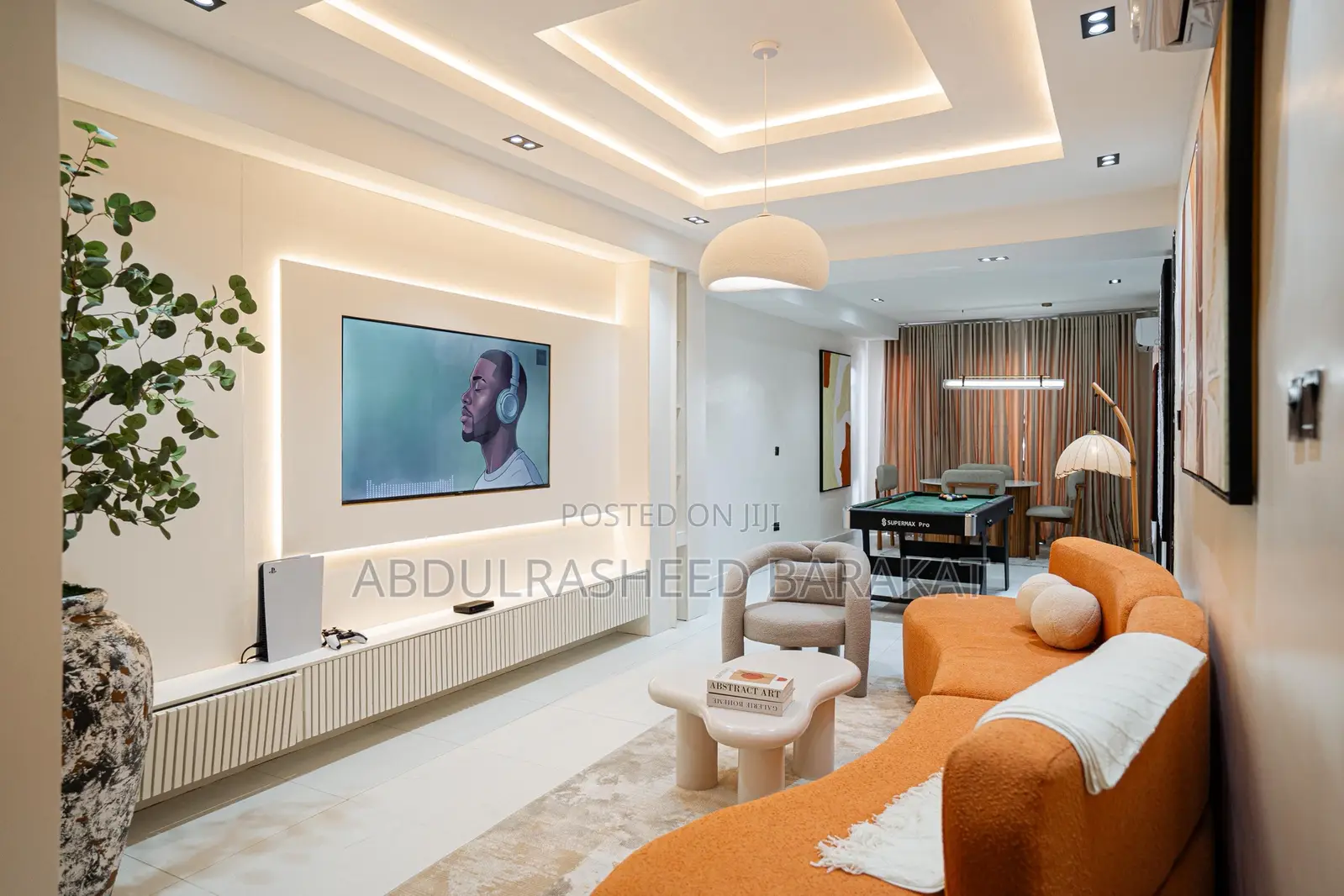 Luxury 2 Bedroom Apartment With Snooker Ps5 in Ikate