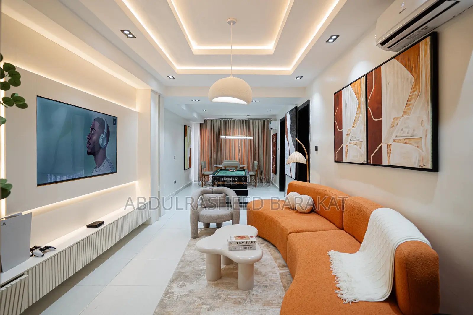 Luxury 2 Bedroom Apartment With Snooker Ps5 in Ikate