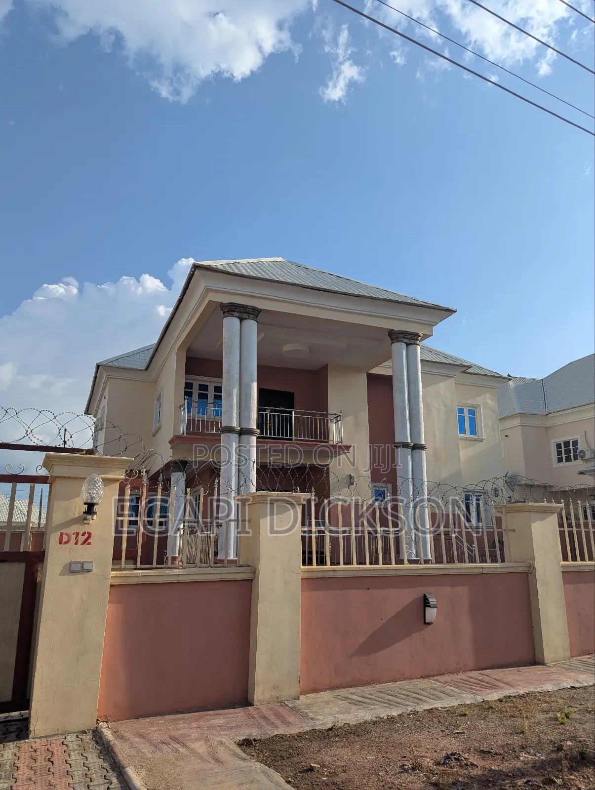 Furnished 4bdrm Duplex in Police Estate, for sale in Kurudu