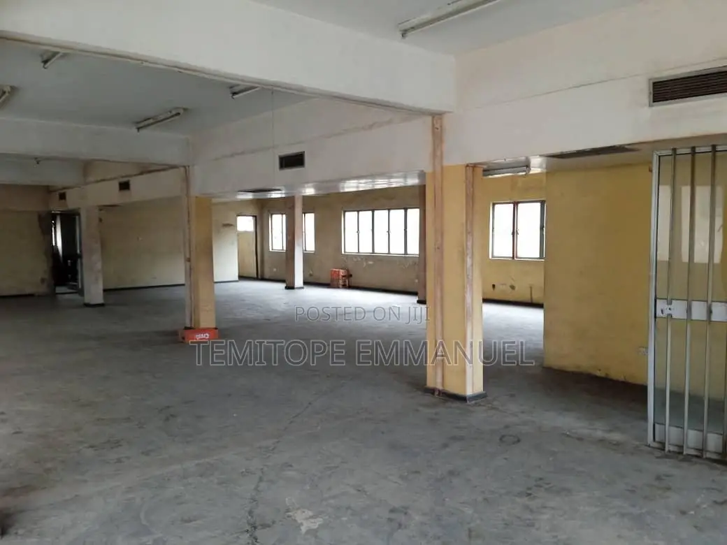 Well Maintain Office Space of 4floor With Good Title in Ikeja