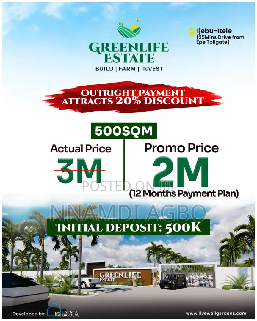 Greenlife Estate in Ijebu