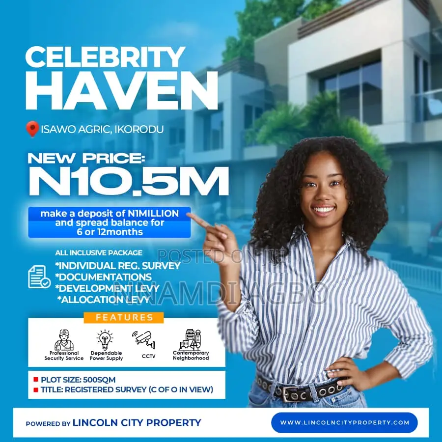 Celebrity Haven Estate in Agric