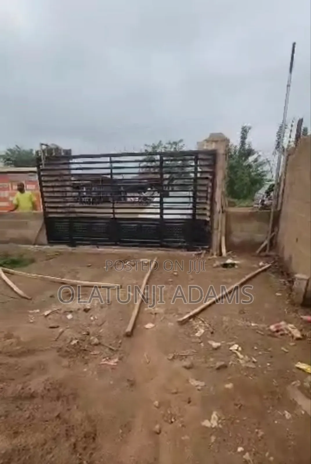 Plot of Land Measures 37ft by 130ft on the Tarred Road Ayekale in Osogbo