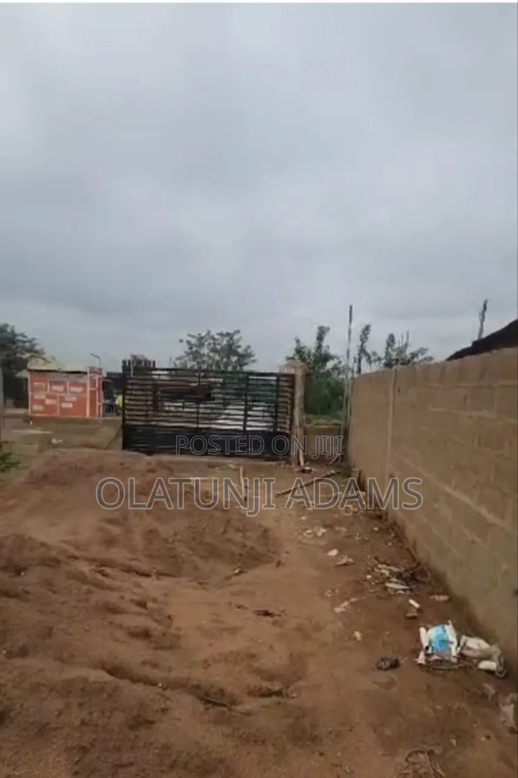 Plot of Land Measures 37ft by 130ft on the Tarred Road Ayekale in Osogbo