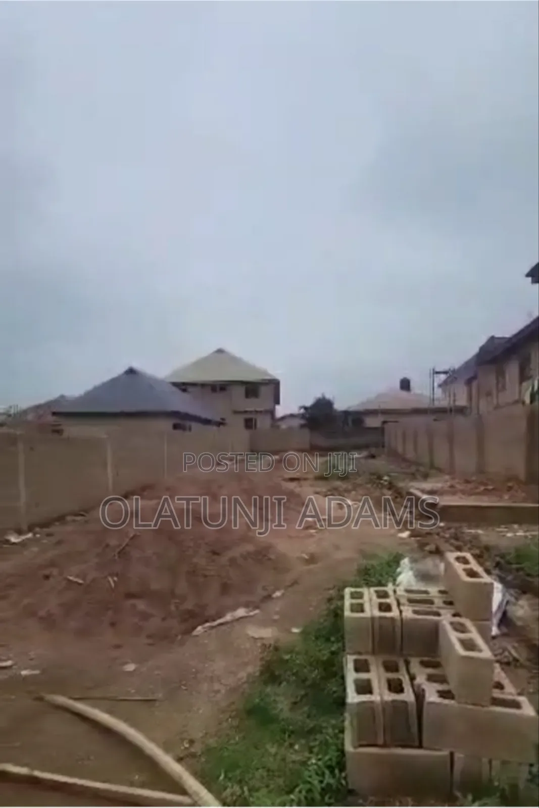 Plot of Land Measures 37ft by 130ft on the Tarred Road Ayekale in Osogbo