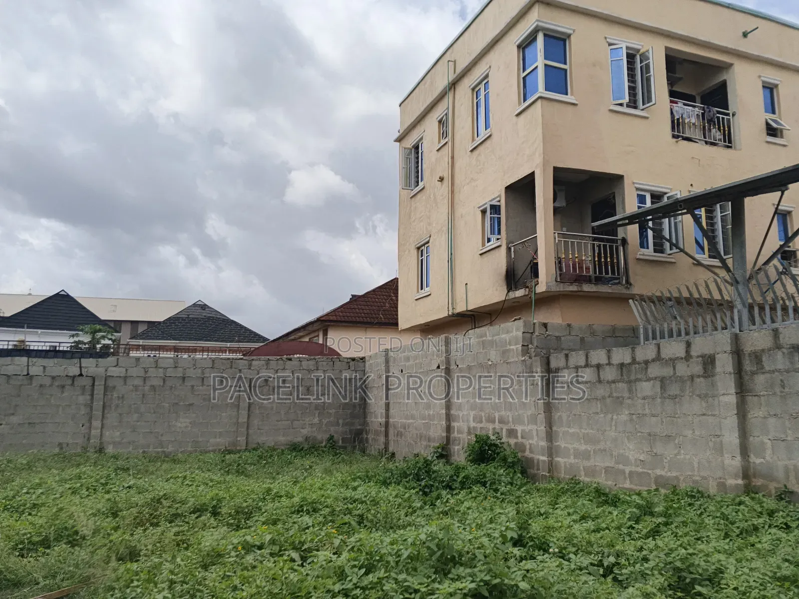 Almost Full Plot of Land Good for Commercial and Residential in Ipaja / Ipaja