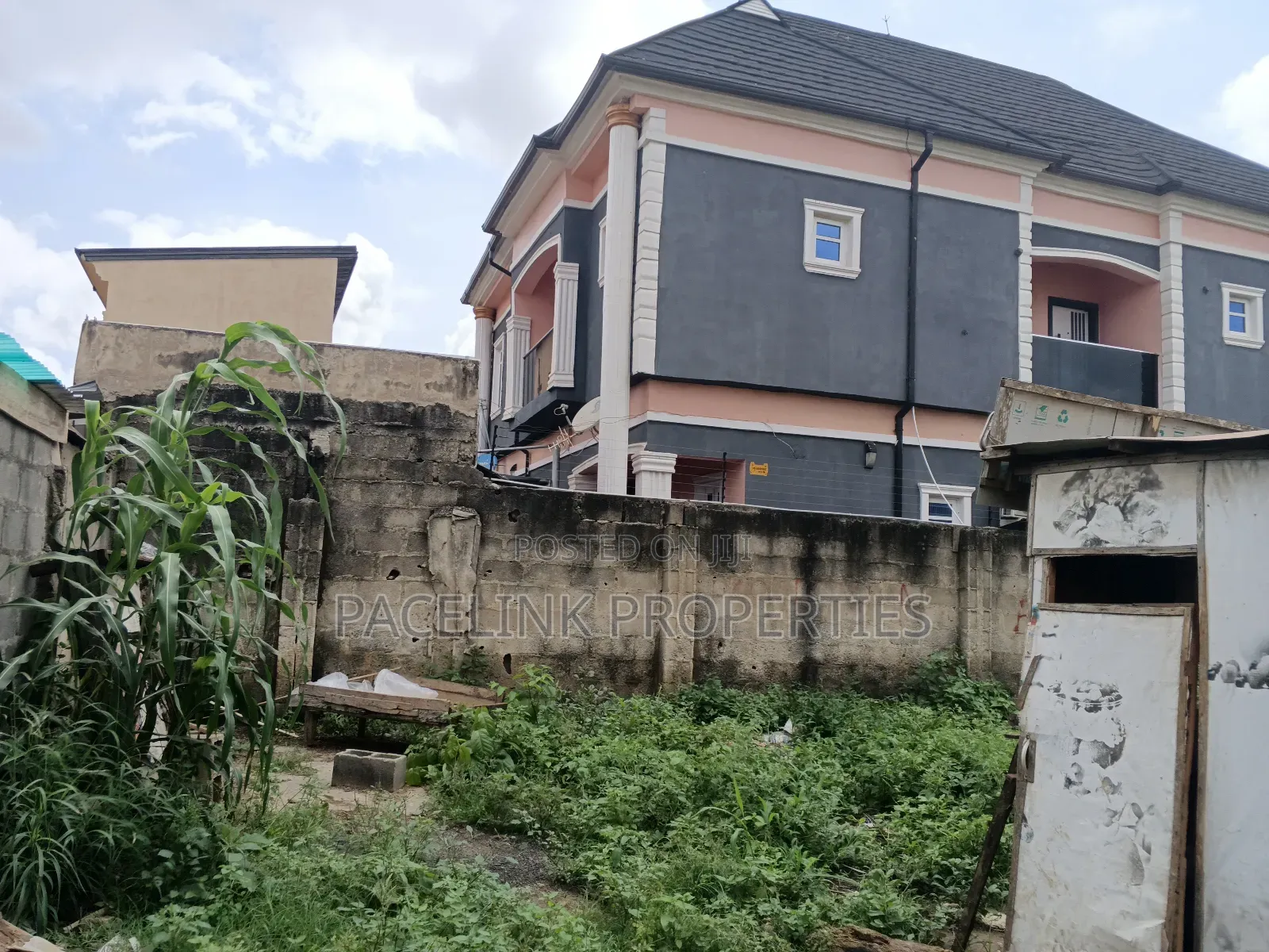 Almost Full Plot of Land Good for Commercial and Residential in Ipaja / Ipaja