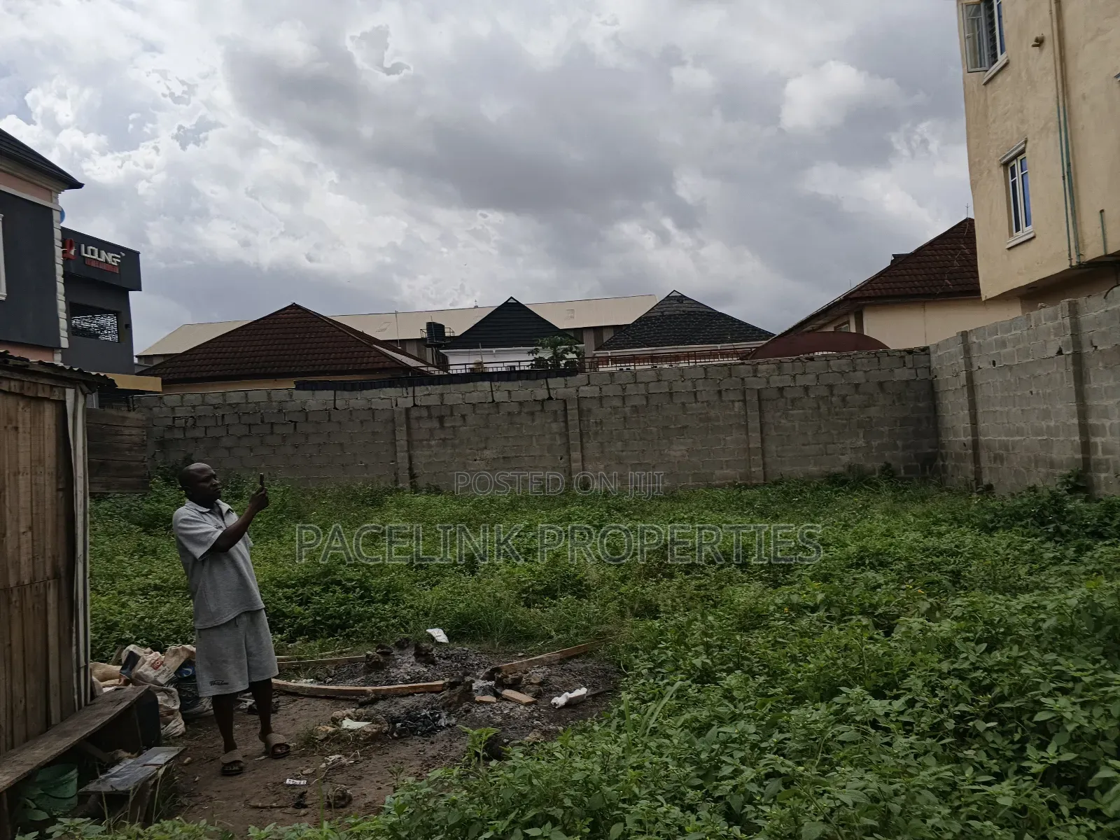 Almost Full Plot of Land Good for Commercial and Residential in Ipaja / Ipaja