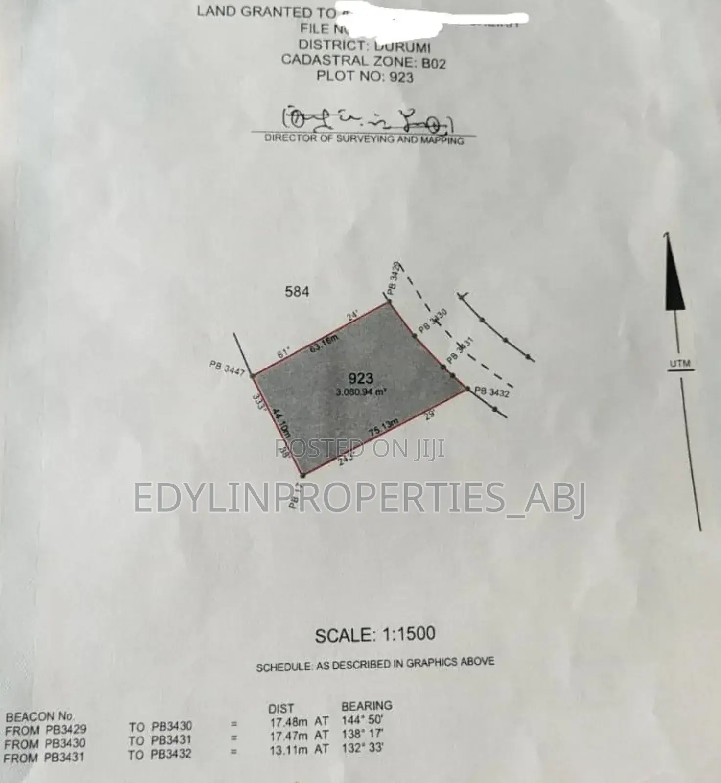 Residential Plot at Durumi in Durumi