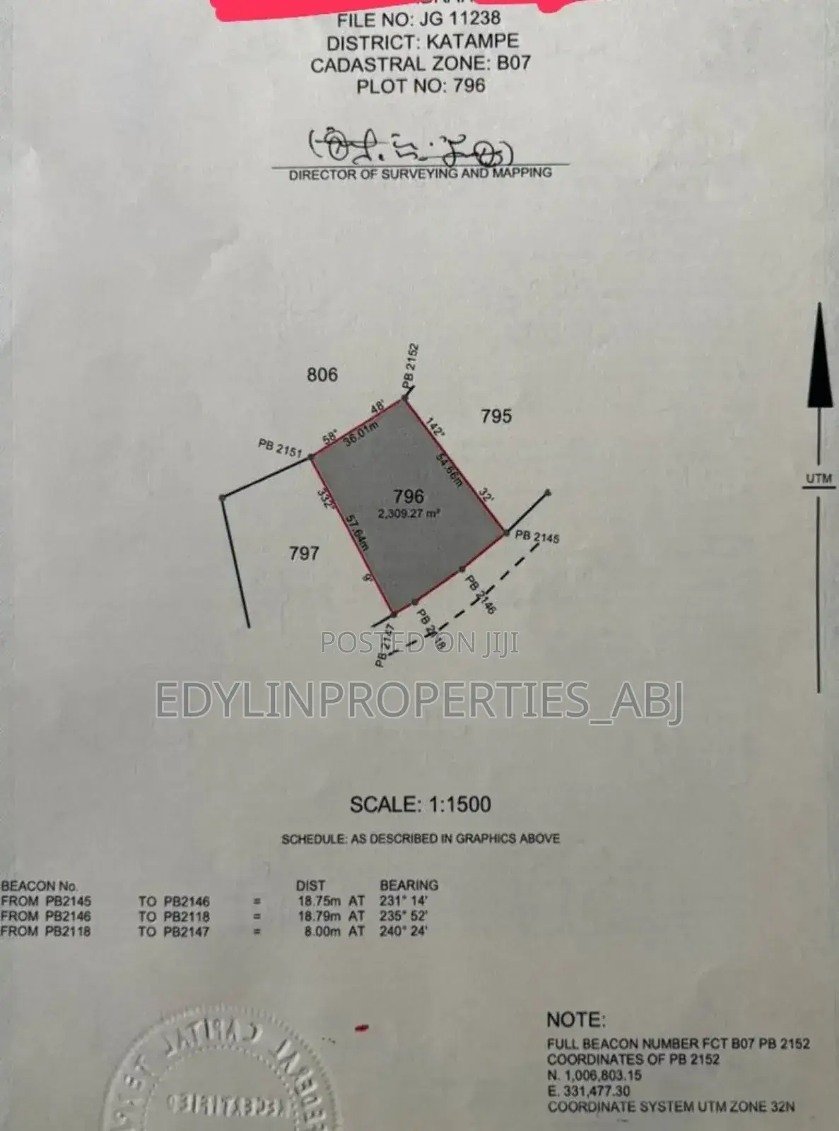 A Residential Plot , C of O at Katampe Main. FCT Abuja in Katampe (Main)