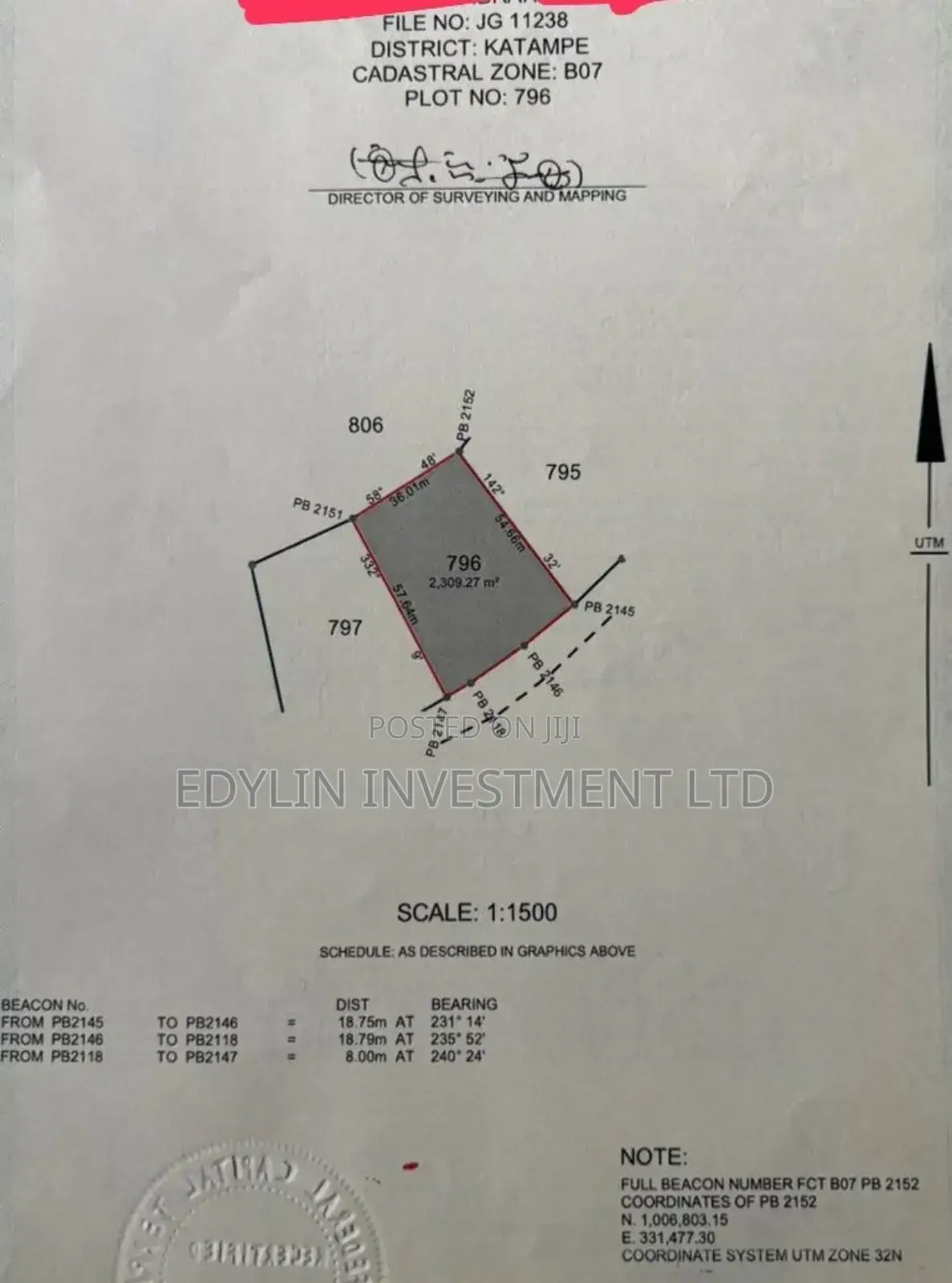A Residential Plot , C of O at Katampe Main. FCT Abuja in Katampe (Main)