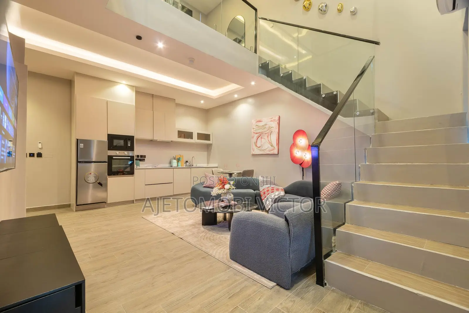 Luxury 1bedroom Loft Apartment With Swimming Pool in Lekki Phase 1