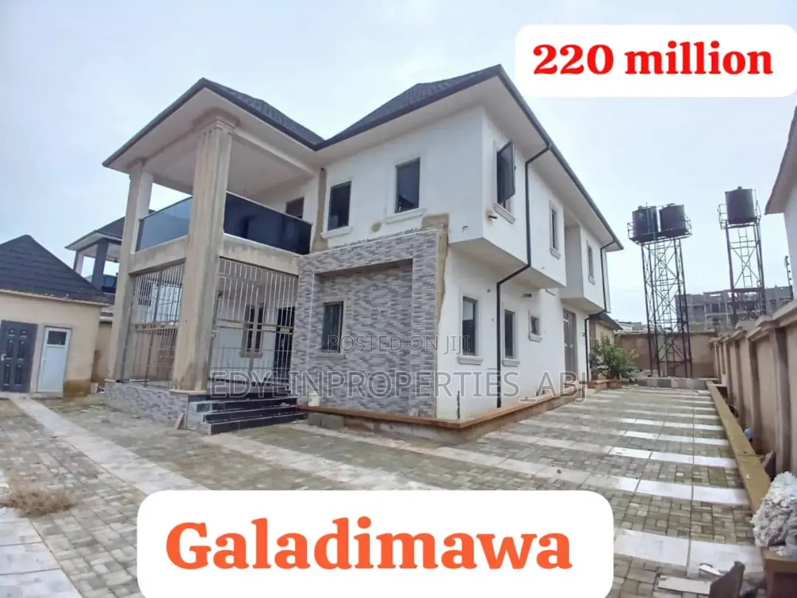 4 Bedroom Fully Detached Duplex at Galadimawa District. FCT Abuja in Guzape District