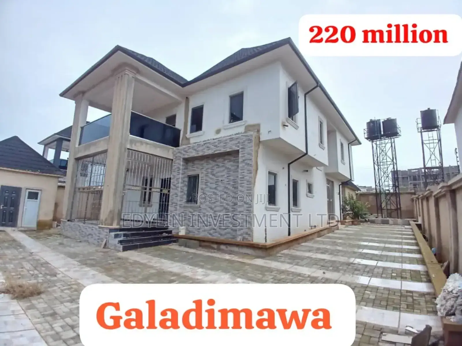4 Bedroom Fully Detached Duplex at Galadimawa District. FCT Abuja in Guzape District
