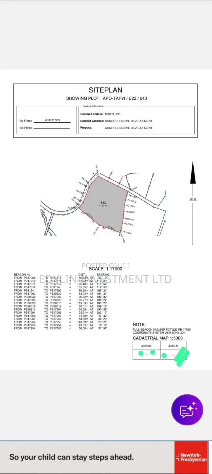 Fcda R of O, Mixed Use Comprehensive Development at Apo Tafyi. Abuja in Apo District