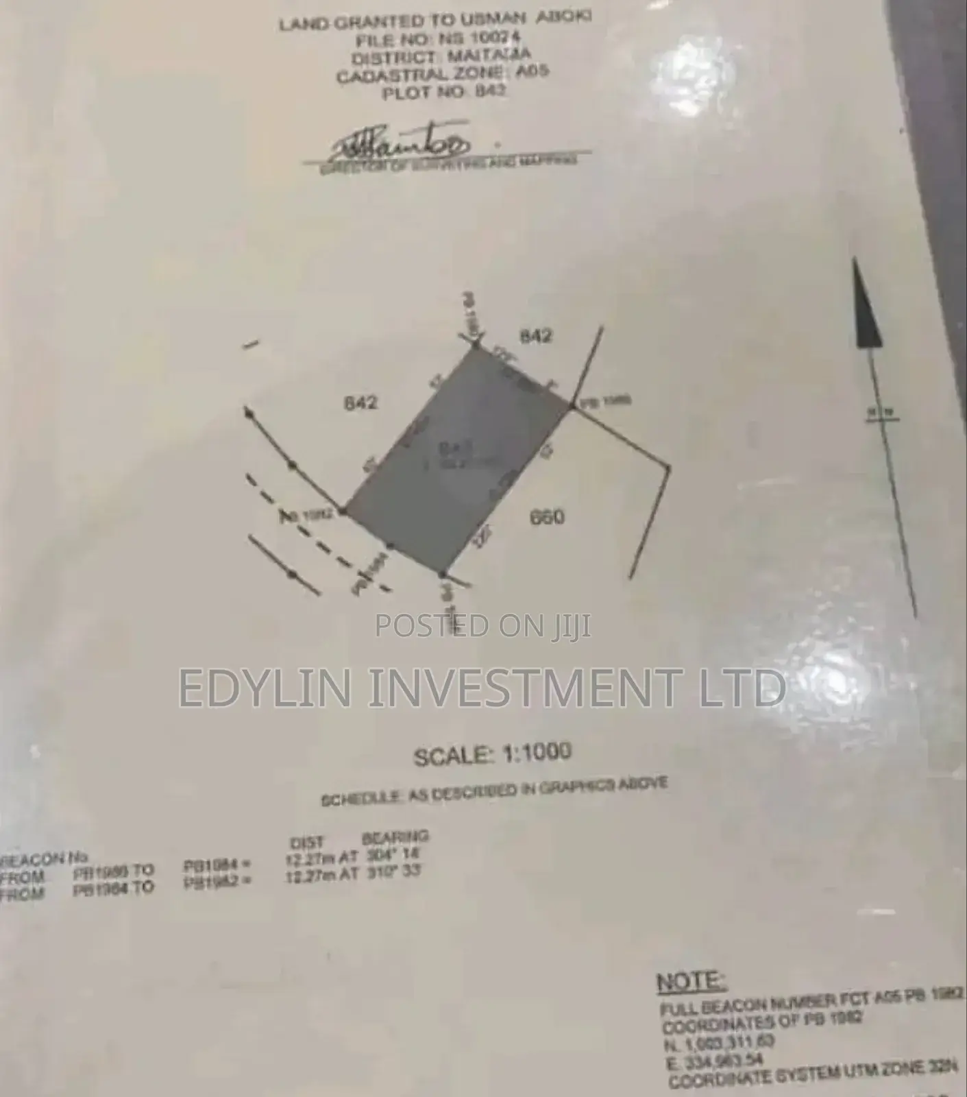 Residential Land at Maitaima. FCT Abuja in Maitama