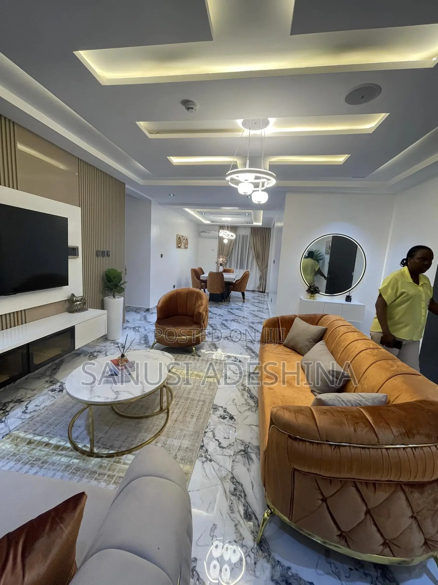 Furnished 2bdrm Block of Flats in Gwarimpa Estate,Fct, Gwarinpa in Gwarinpa