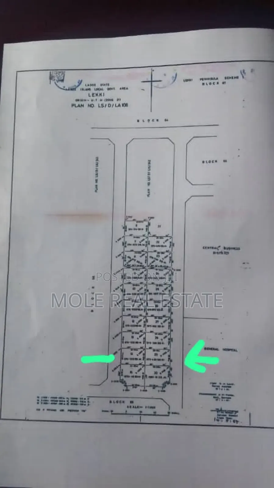 1760sqm Joint Venture (Jv ) Leki Phase 1 in Apapa